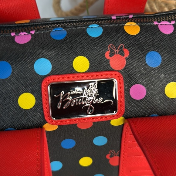 Disney Parks The Minnie Mouse ROCKIN' MY DOTS Satchel Purse - Picture 2 of 8